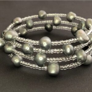Swirl of Pearls Bracelet